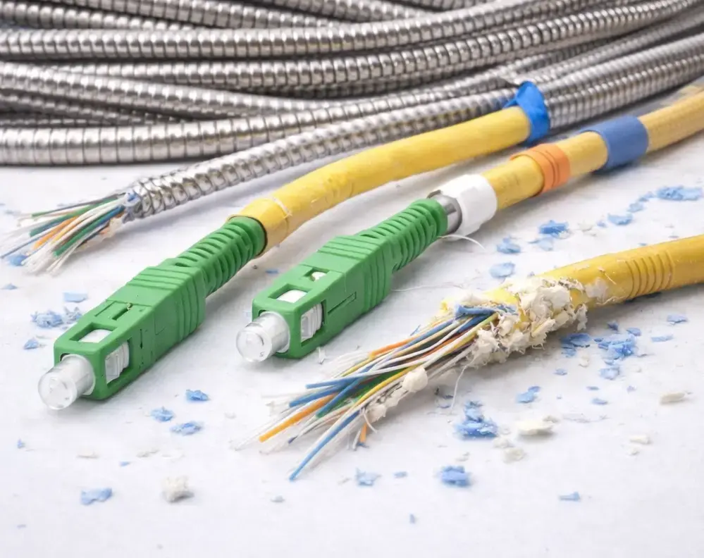 Uzun Ömürlü Kemirgen Koruyucu Fiber Optik Kablolar