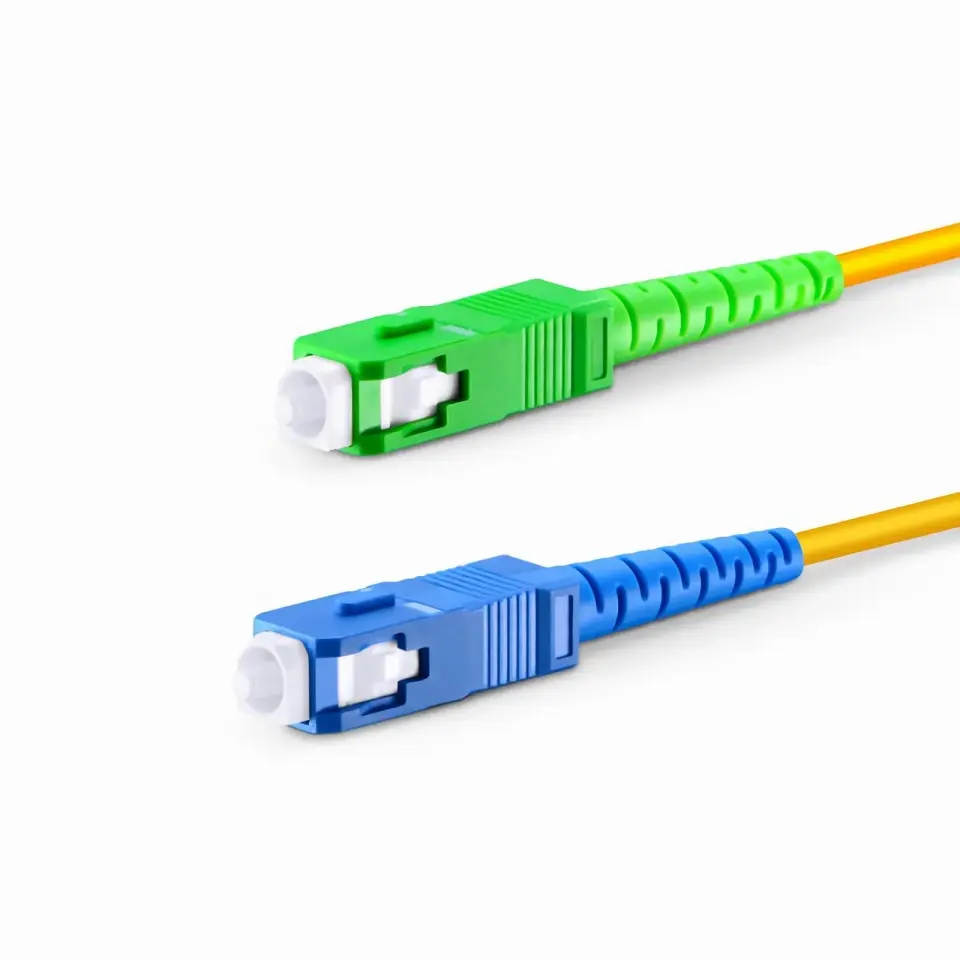 SC/APC-SC/UPC Singlemode Simplex Patchcord -1Metre