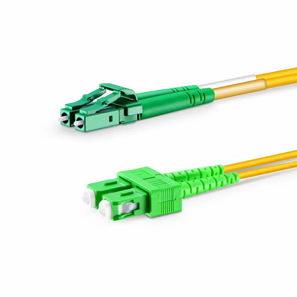 SC/APC-LC/APC Singlemode Duplex Patchcord-1metre
