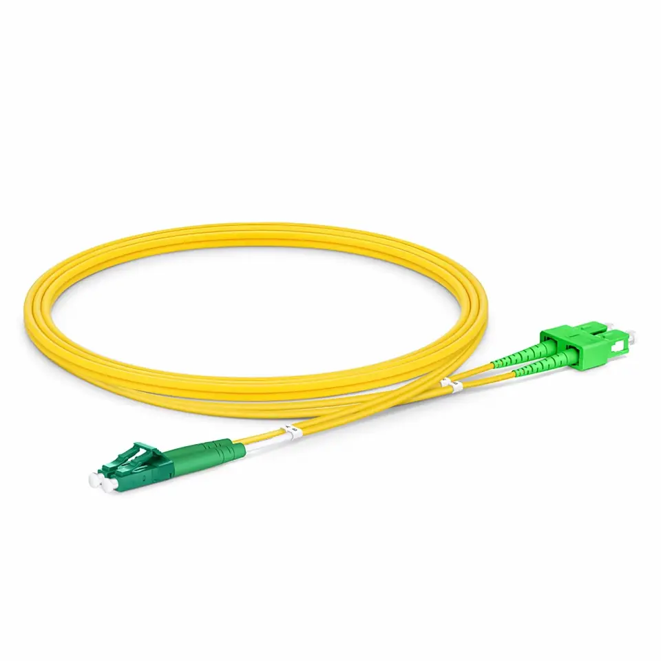 SC/APC-LC/APC Singlemode Duplex Patchcord-1metre
