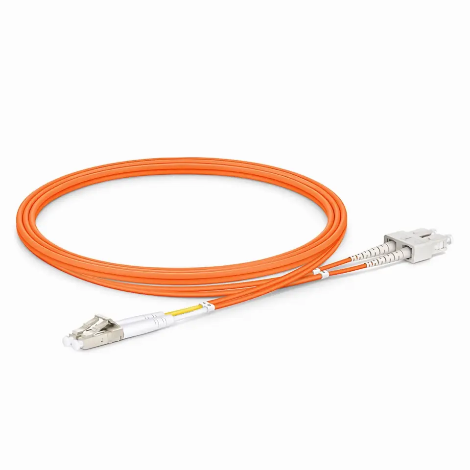 SC-LC OM2 Multimode Duplex Patchcord-1metre