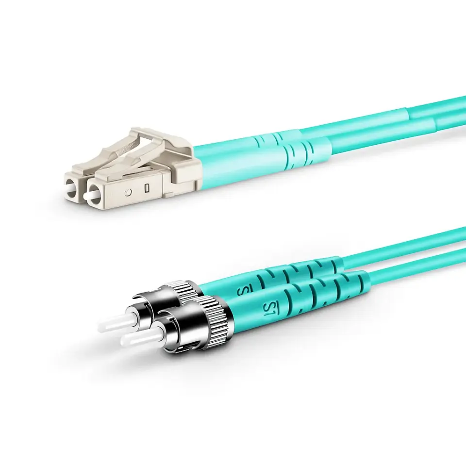 ST-LC OM3 Multimode Duplex Patchcord-1metre