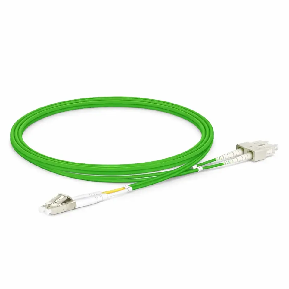 SC-LC OM5 Multimode Duplex Patchcord-1metre