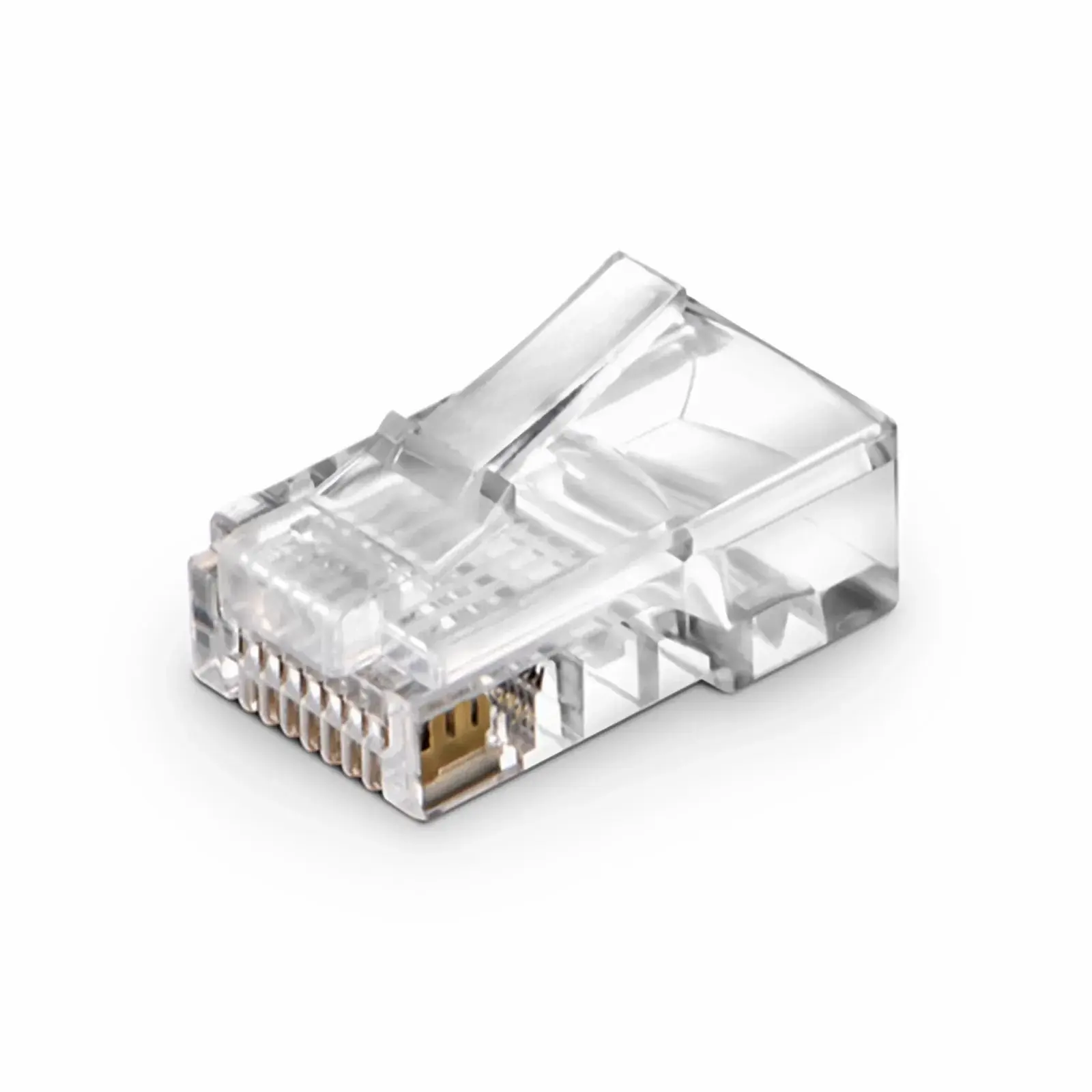 Cat6 RJ45 Jack Konnektör Zırhsız Klasik Tip-100adet