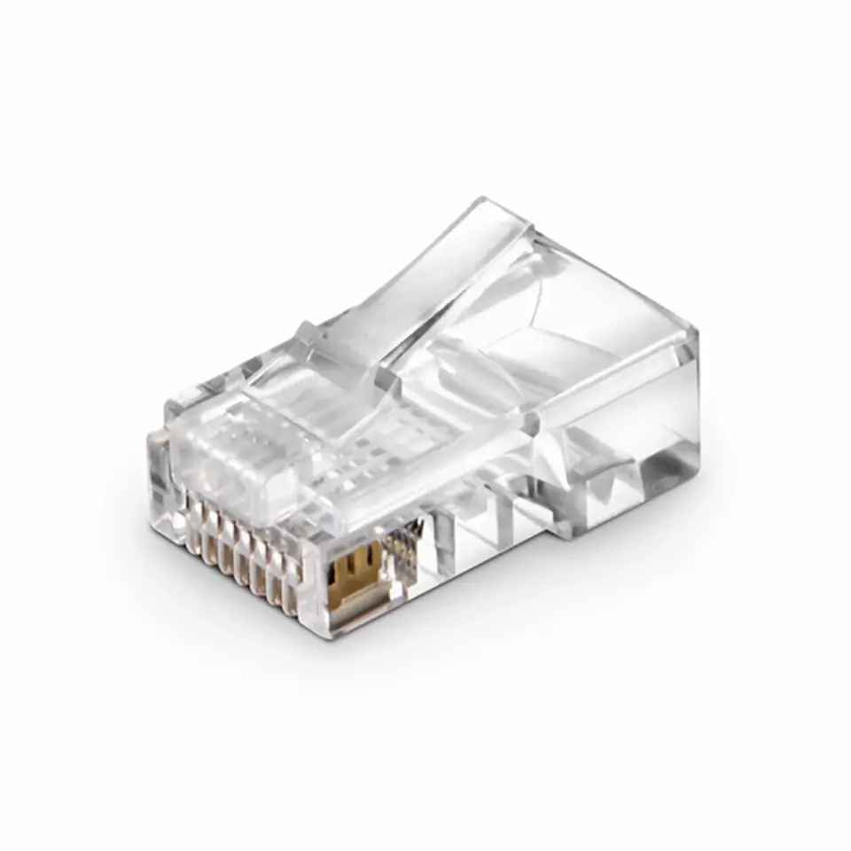 Cat6 RJ45 Jack Konnektör Zırhsız Klasik Tip-100adet