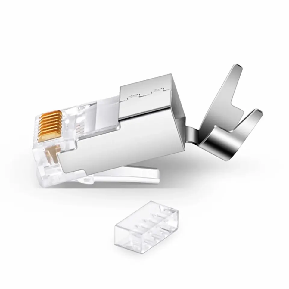 Cat7 Organizerli RJ45 Konnektör Jack S/FTP Zırhlı-10adet