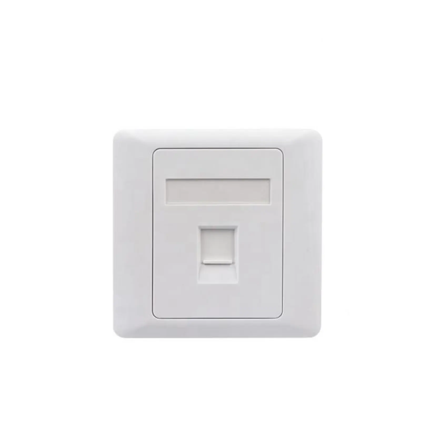 1 Port Face Plate RJ45 Cat6 45X45 Fransız Tip