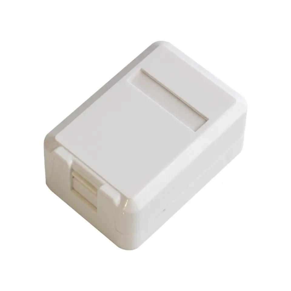 1 Port Sıva Üstü Data Prizi Keystone Jack Sonlandırma Kutusu-Boş