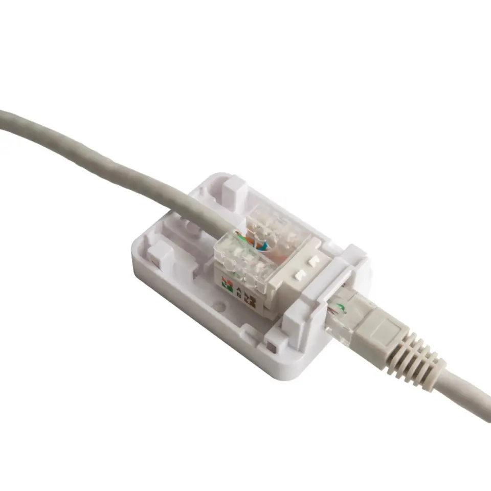 1 Port Sıva Üstü Data Prizi Keystone Jack Sonlandırma Kutusu-Boş