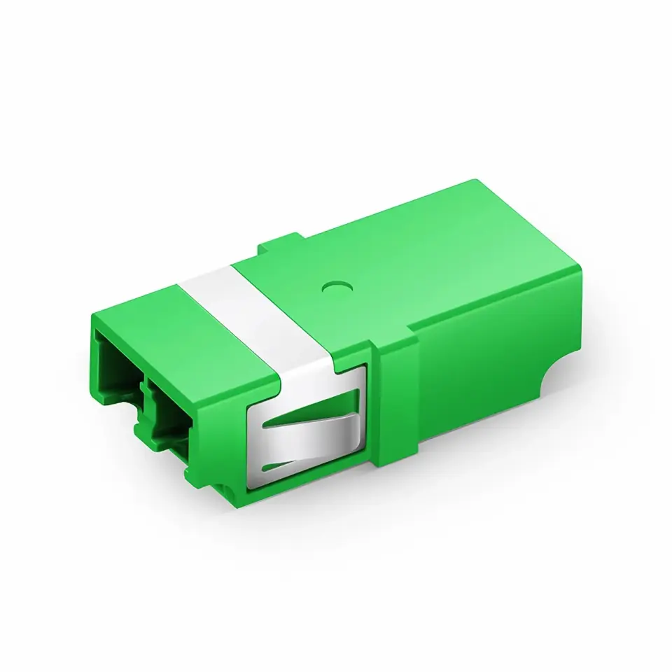 LC/APC Duplex Singlemode Adaptör