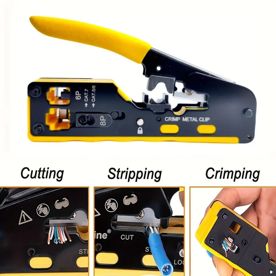 RJ45 / RJ11 Yeni Nesil Jack Pensesi