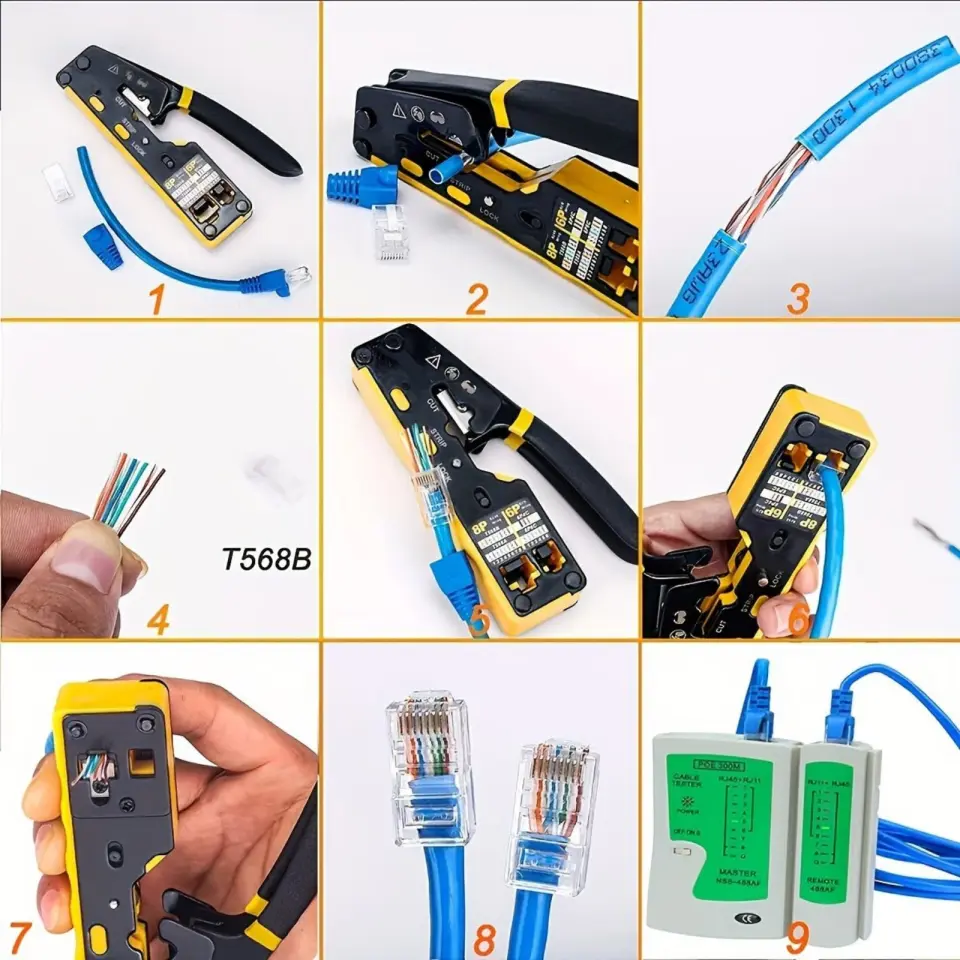 RJ45 / RJ11 Yeni Nesil Jack Pensesi