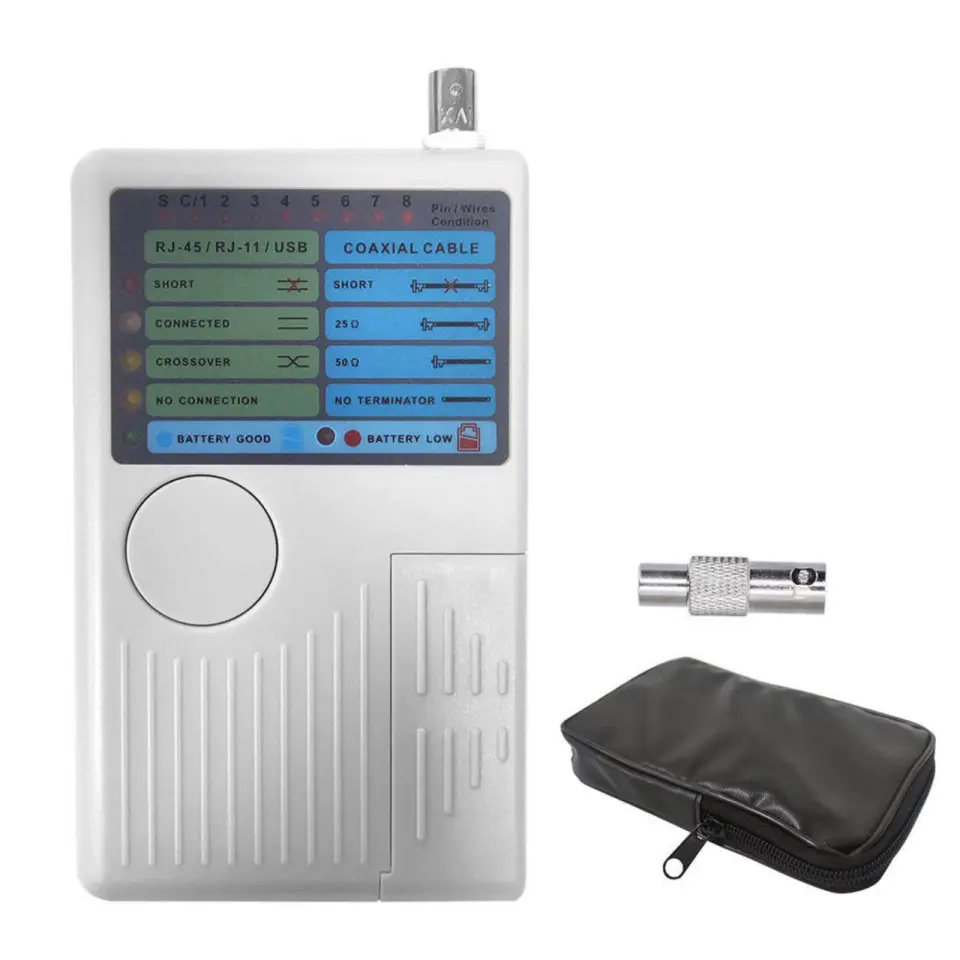RJ45 Ethernet Kablo Test Cihazı