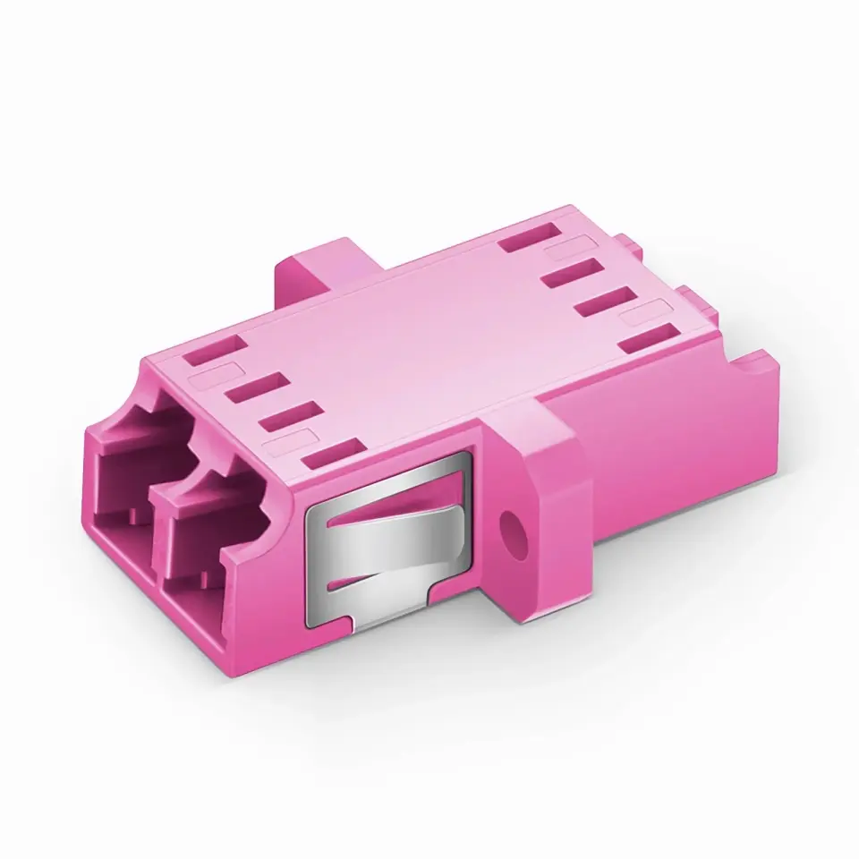 LC/UPC Duplex OM4 Multimode Adaptör