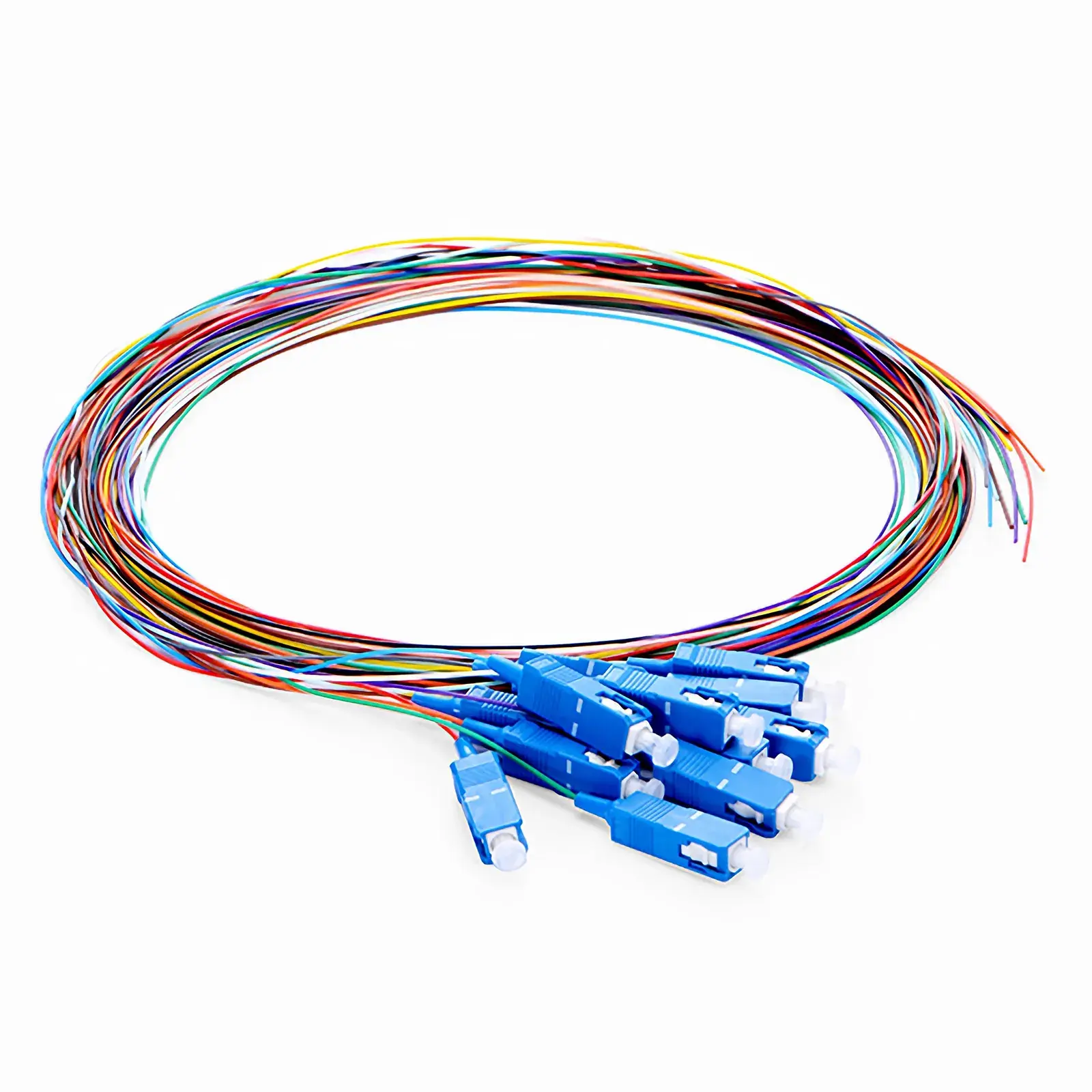 SC/UPC OS2 Singlemode Pigtail 12 Renkli(Loose Tube)