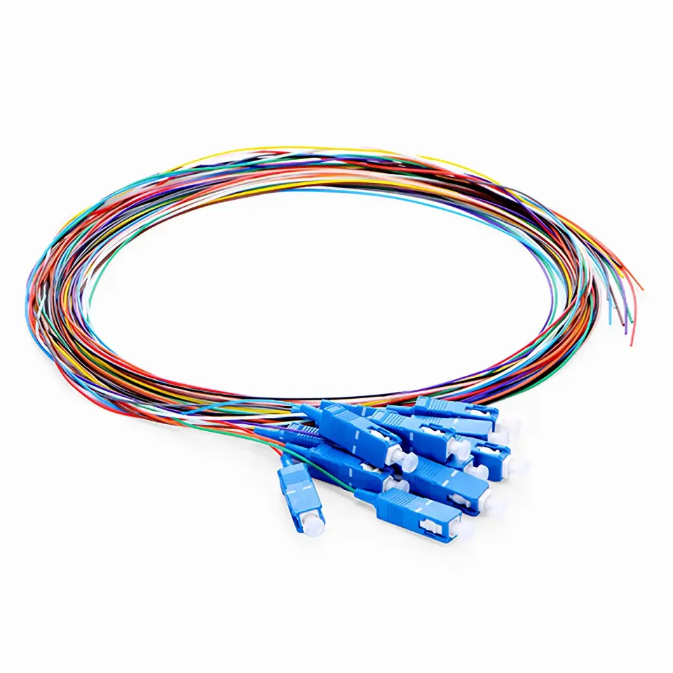 SC/UPC OS2 Singlemode Pigtail 12 Renkli(Loose Tube)