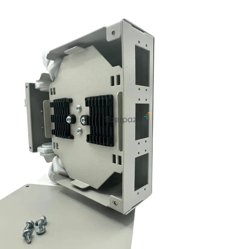 DIN Ray Fiber Optik Sonlandırma Kutusu 6 Port SC-DX