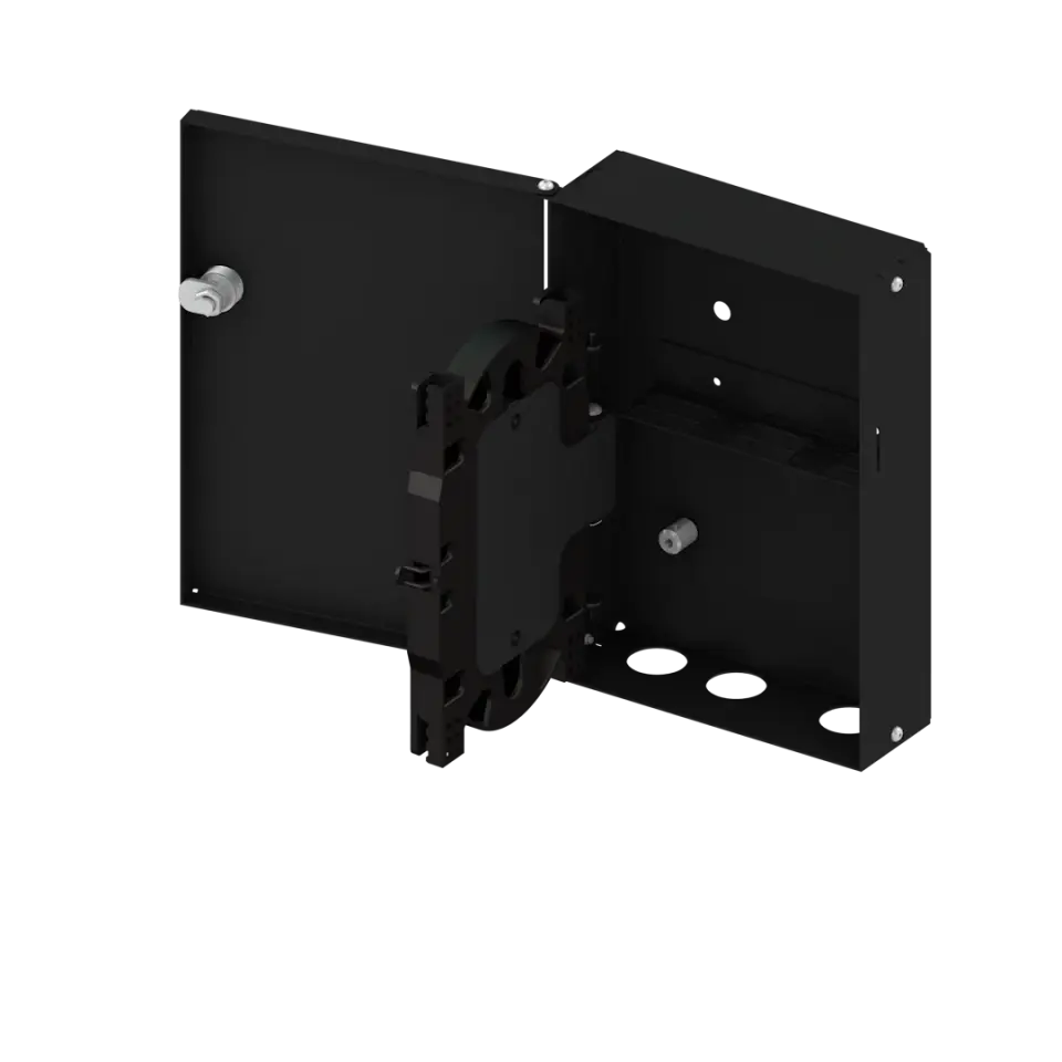 Duvar Tipi Fiber Optik Metal Sonlandırma Kutusu 6 Port SC Duplex