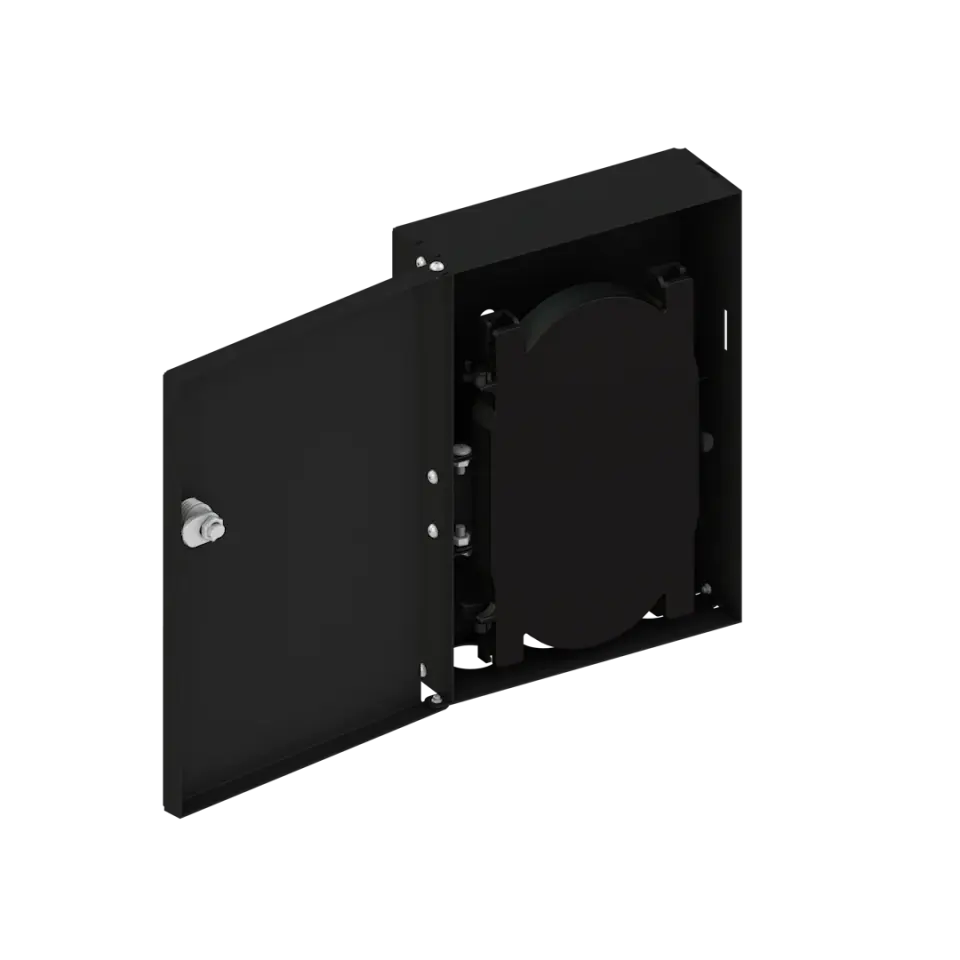 Duvar Tipi Fiber Optik Metal Sonlandırma Kutusu 6 Port SC Duplex