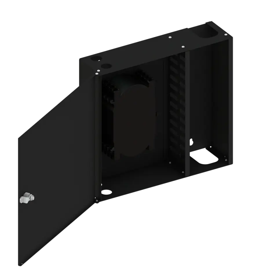 Duvar Tipi Fiber Optik Metal Sonlandırma Kutusu 24 Port SC Duplex