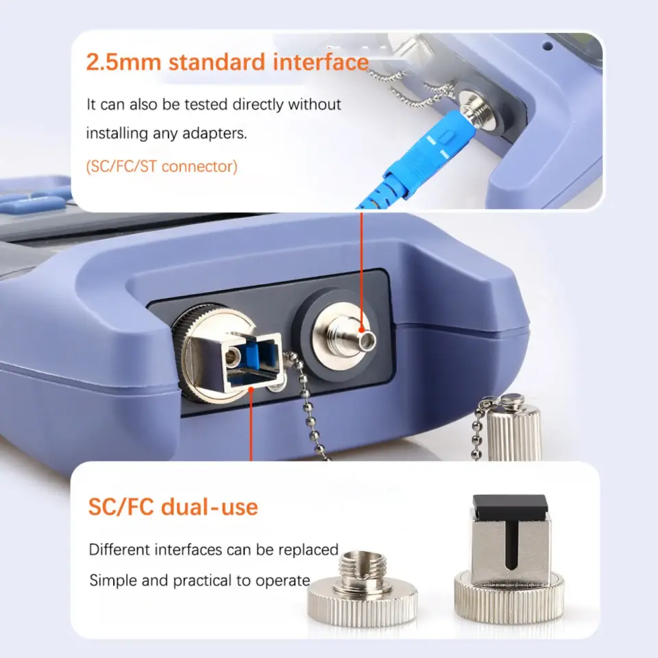 Fiber Optik Power Metre(Lazer Işık Kaynaklı)