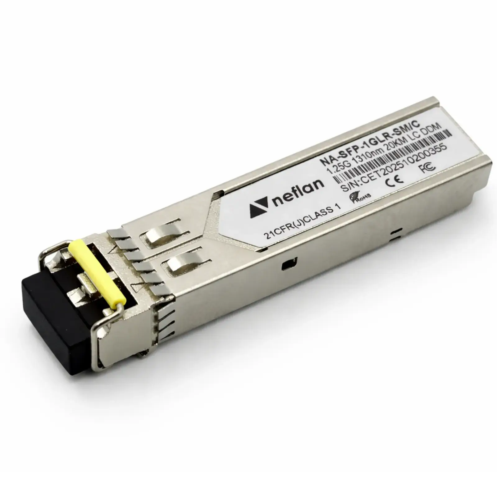 Neflan Gigabit SFP Modül 1.25G 1550nm 80km ZR LC SMF DDM