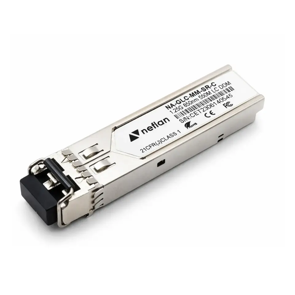Neflan Gigabit SFP Modül 1.25G 850nm 550m LC MMF DDM