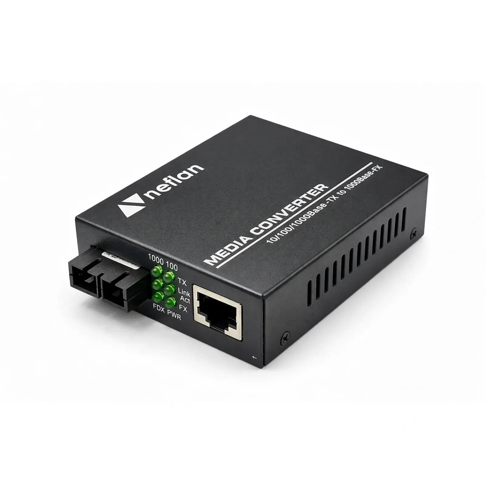 Fiber Optik-Ethernet Dönüştürücü Multimode SC DX Gigabit to Gigabit Ethernet 850nm-550m